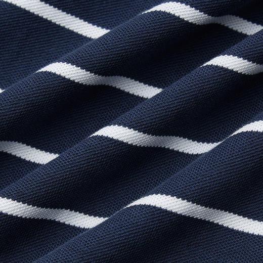 【纯棉条纹Polo衫】童装条纹纯棉POLO衫男童2021夏季新款短袖T恤 商品图4