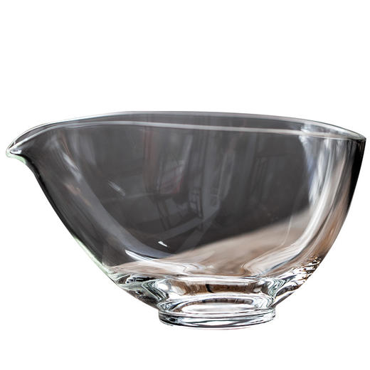 公道杯-高硼硅玻璃-椭圆形树叶形公杯 商品图4