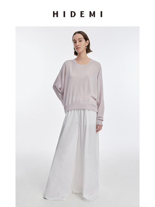 HIDEMI 简约褶皱抽绳设计感衬衫 商品图12