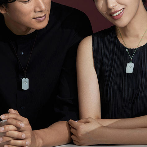 和田玉白玉鹿游仙踪玉牌 细腻糯白 温润灵动 商品图10