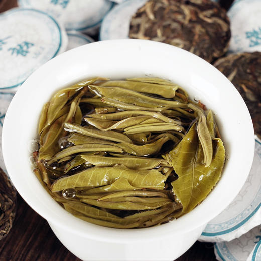 【冰韵】2021年普洱茶生茶临沧300年古树春茶饼茶 一盒20小饼/共160g 商品图2