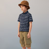 【纯棉条纹Polo衫】童装条纹纯棉POLO衫男童2021夏季新款短袖T恤 商品缩略图3