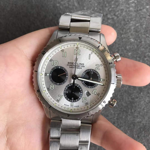 🆕超霸气BL百年灵飞行员8系列出货 承载7750机芯 316钢 精钢和玫瑰金可以选择！！达摩非常到位 美轮美奂 美不胜收 ！！搭配专柜正品一致的904不锈钢，材质 跟原装一样 。 商品图0