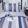 惠慈家居 单人全棉斜纹三件套 （被套155*205cm /床单155*230cm /枕套47*72cm ） 商品缩略图1