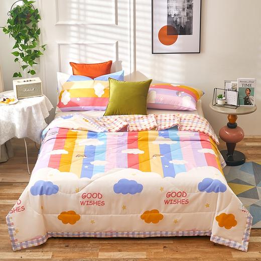 惠慈家居 全棉印花夏凉被 100%全棉面料 亲肤舒适 商品图5