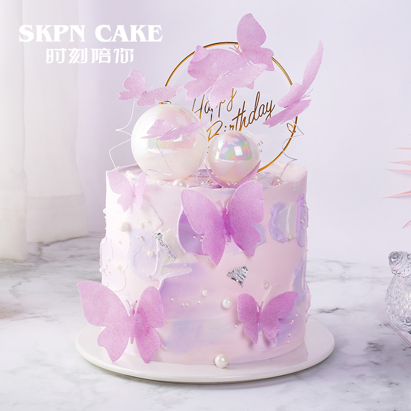幻影蝶恋网红蛋糕