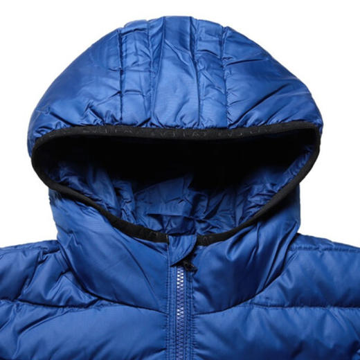 EMPORIO ARMANI EA7 阿玛尼 男士 连帽薄款羽绒服 蓝色 6HPB16 PN22Z 1582 商品图2