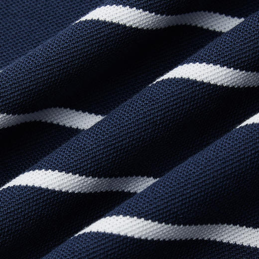 【纯棉条纹T】童装条纹短袖T恤男童2021夏新款圆领薄款打底上衣 商品图5