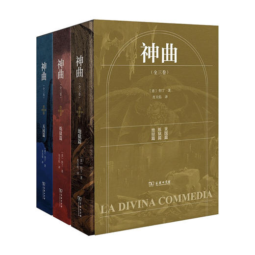 神曲 全三卷 纪念但丁逝世700周年特别版 地狱篇 炼狱篇 天国篇 文学散杂文随笔书籍 商品图3