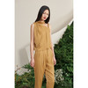 【菲丽西塔】古铜黄斜肩系领不规则编织吊带上衣/00178 商品缩略图2