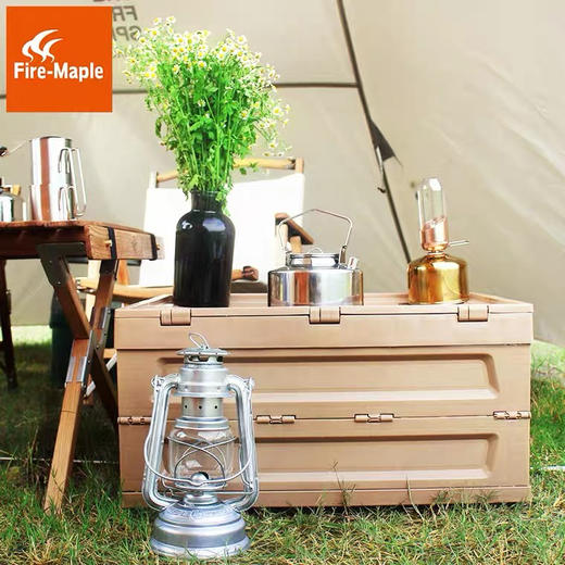 火枫日式折叠储物箱多功能车载收纳箱户外塑料整理箱置物箱 商品图8