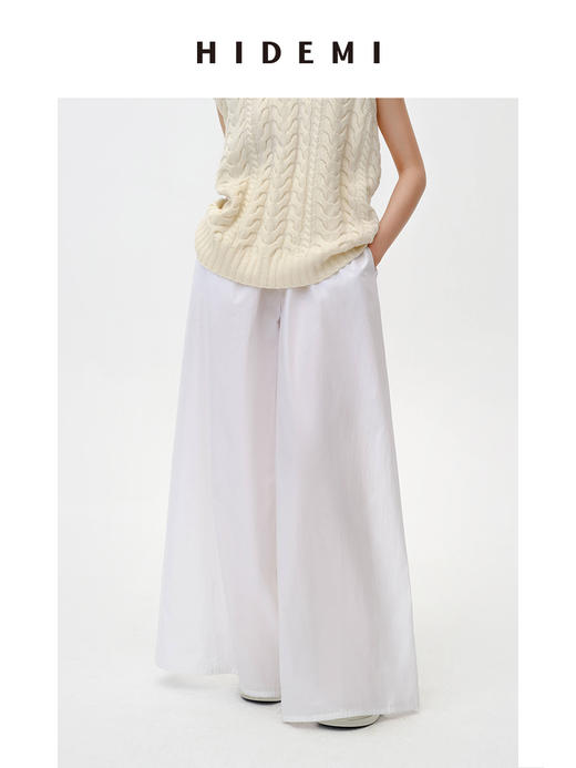 HIDEMI 简约褶皱抽绳设计感衬衫 商品图10