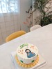 爱心女生手举数字手绘蛋糕（两色）-低糖处理无添加 商品缩略图1
