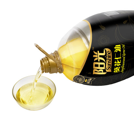 【疫情管控地区停发】金龙鱼阳光鲜榨原香葵花仁油5L 商品图3