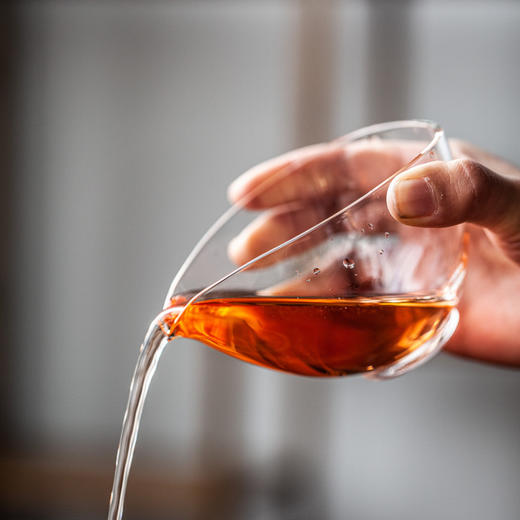 公道杯-高硼硅玻璃-椭圆形树叶形公杯 商品图2