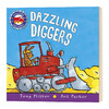 神奇的机器 挖掘机 英文原版 Amazing Machines Dazzling Diggers 儿童英语启蒙纸板书 英文版进口原版书籍 Tony Mitton 商品缩略图0