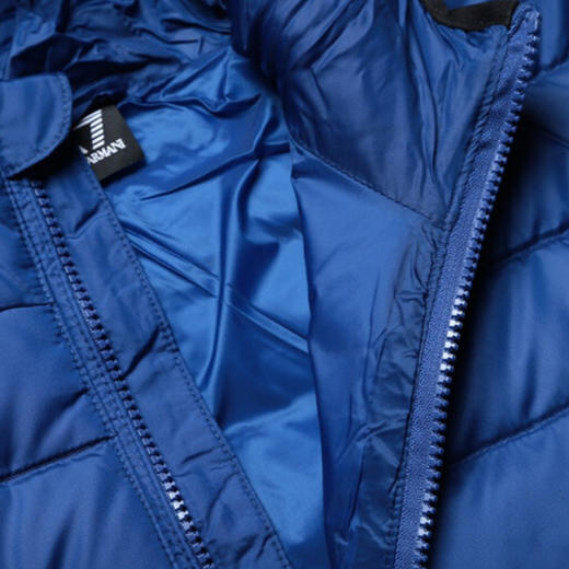 EMPORIO ARMANI EA7 阿玛尼 男士 连帽薄款羽绒服 蓝色 6HPB16 PN22Z 1582 商品图3