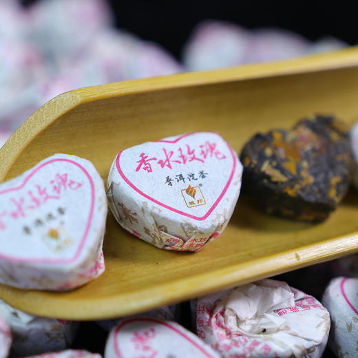 域邦心形玫瑰普洱沱（普洱茶熟茶调味茶） 商品图5