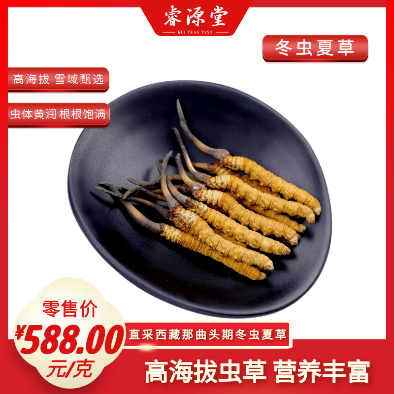 睿源堂·散装冬虫夏草(30-35#/kg）588#
