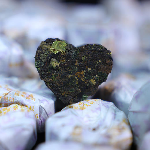 域邦心形糯香普洱沱（普洱茶熟茶调味茶） 商品图1