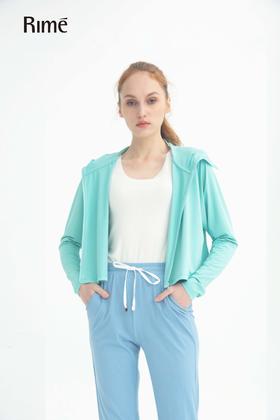 针织防晒短款薄外套41016