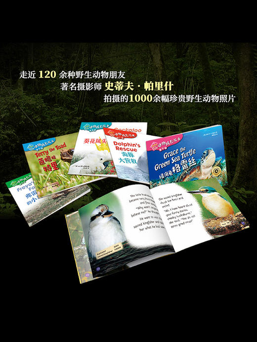 外研社双语故事屋系列《动物成长故事》盒装（全10辑） 商品图3