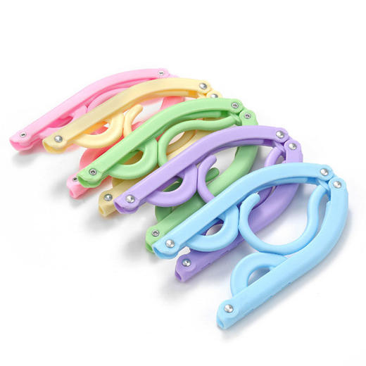 便携折叠挂衣架 居家日用旅行出差阳台晾挂晒收纳整理多功能衣撑 商品图7