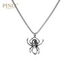 PINLI品立2021夏季男不锈钢骷髅蜘蛛吊坠项链饰品首饰D203128971 商品缩略图2