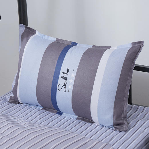 惠慈家居 单人全棉斜纹三件套 （被套155*205cm /床单155*230cm /枕套47*72cm ） 商品图3