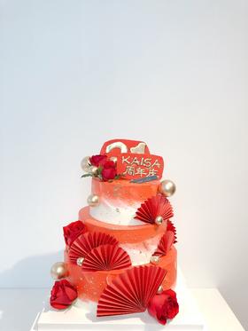 企业公司品牌活动周年司庆蛋糕（多款式）-可定制