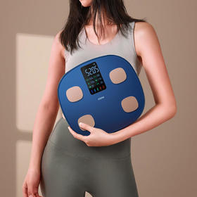 【陪你做身材的设计师】ICOMON沃莱S3-智慧升级大屏体脂秤APP同步33项核心身体数据4.8寸大屏幕