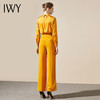 IWY/黄色职业装女正装套装英伦气质款简约办公室女款职业服装面试203100B1-Y+73P2 商品缩略图3