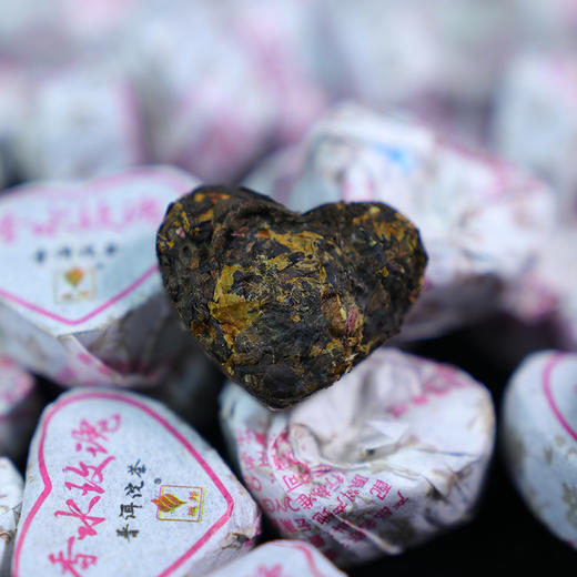 域邦心形玫瑰普洱沱（普洱茶熟茶调味茶） 商品图4