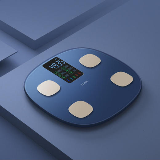 【陪你做身材的设计师】ICOMON沃莱S3-智慧升级大屏体脂秤APP同步33项核心身体数据4.8寸大屏幕 商品图5