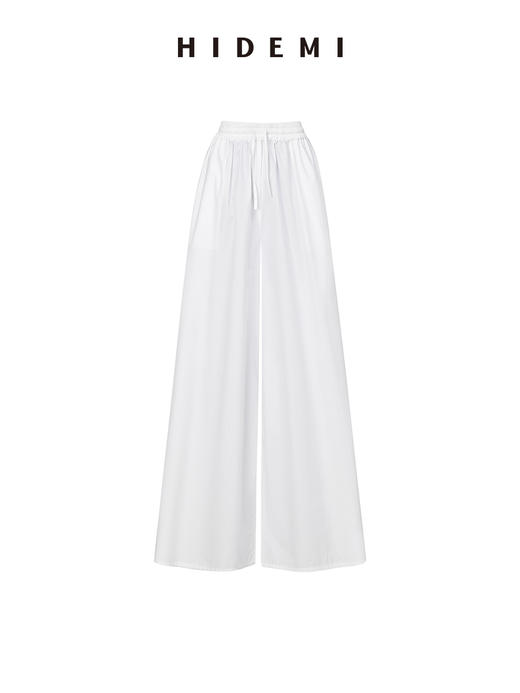 HIDEMI 简约褶皱抽绳设计感衬衫 商品图5