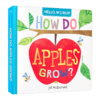 你好科学小世界 苹果是怎样生长的 英文原版 Hello World How Do Apples Grow 幼儿英语启蒙早教益智认知图画书 科普绘本纸板书 商品缩略图3