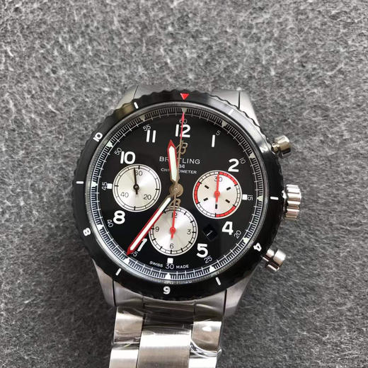 🆕超霸气BL百年灵飞行员8系列出货 承载7750机芯 316钢 精钢和玫瑰金可以选择！！达摩非常到位 美轮美奂 美不胜收 ！！搭配专柜正品一致的904不锈钢，材质 跟原装一样 。 商品图2