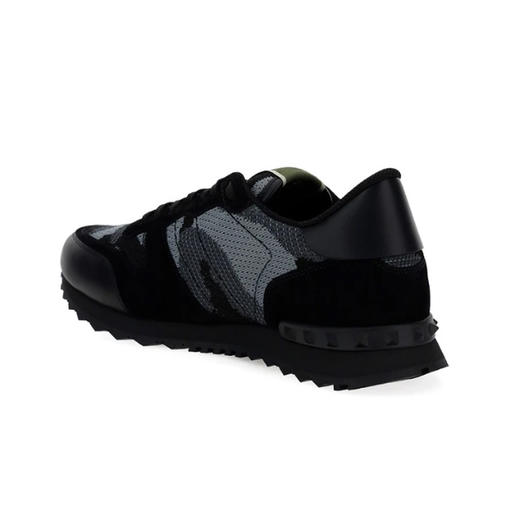VALENTINO 华伦天奴 男士迷彩运动鞋 黑色 VY2S0723QRK 52V 商品图2