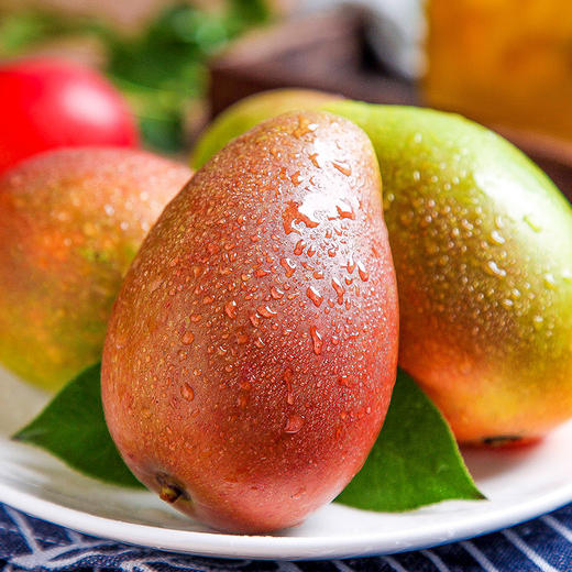 【海南贵妃芒】爆汁的甜蜜，皮薄肉厚核小，新鲜水果 收到请催熟 商品图1