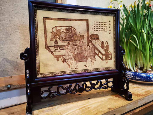 围棋周边 | 金丝楠摆件（可定制，送弈客黄金会员年卡，不含证书） 商品图3