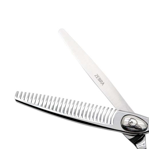 ZEBRA斑马 E602771 牙剪/综合剪/打薄剪/去发量10-15%/ 平齿/27根齿/正刃/6寸 商品图4