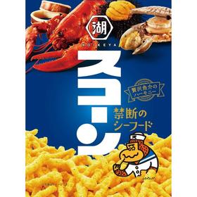 【5包】日本 湖牌海鲜味栗米条  83g