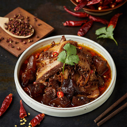 川香热烧牛筋牛肚 Sichuan Braised Beef Tendon Tripe 商品图2