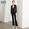 IWY/黑色商务西装套装女英伦风时尚修身气质女神职业职场通勤正装	CP16-B 商品缩略图1