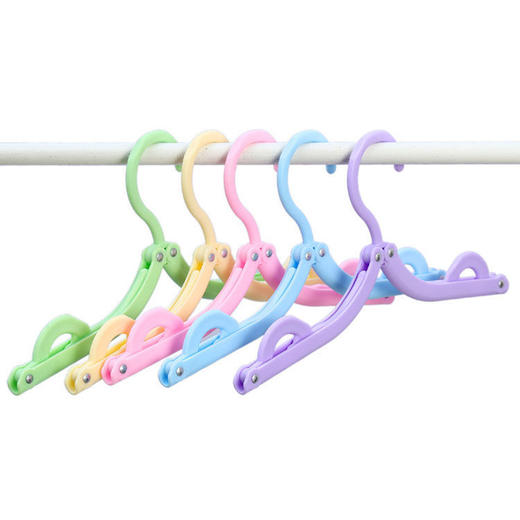 便携折叠挂衣架 居家日用旅行出差阳台晾挂晒收纳整理多功能衣撑 商品图8