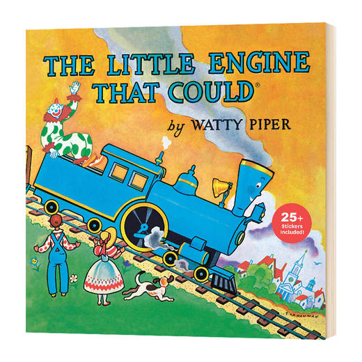 勇敢的小火车头做到了 英文原版 The Little Engine That Could 直面克服困难坚持不懈童书 好性格培养 英文版进口原版英语书籍 商品图0