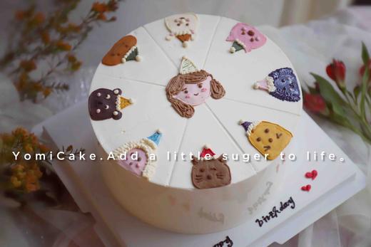 芝士手绘（图案可定制，图案可定制，实际价格以图片难易程度综合报价为准） 商品图1