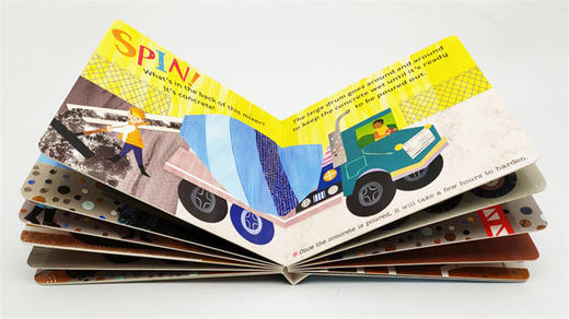 你好科学小世界 建筑工地 英文原版 Hello World Construction Site 幼儿英语科普百科绘本 STEM启蒙图画书 英文版早教认知纸板书 商品图1