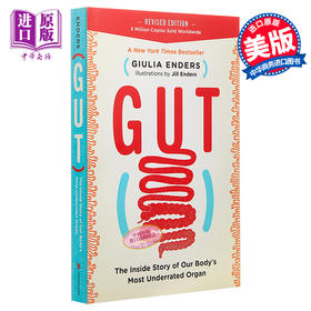 预售 【中商原版】肠子的小心思（修订版）英文原版 Gut: The Inside Story of Our Body's Most Underrated Organ Giulia Enders