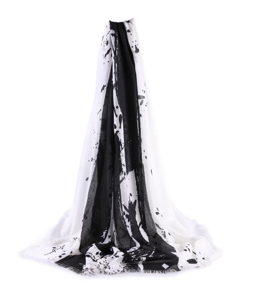 羊绒斜纹印花披肩之树   JPS16P405N 商品图2